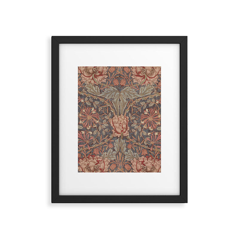 Honeysuckle (1876) by William Morris  Framed Art Print Gallery Image 6