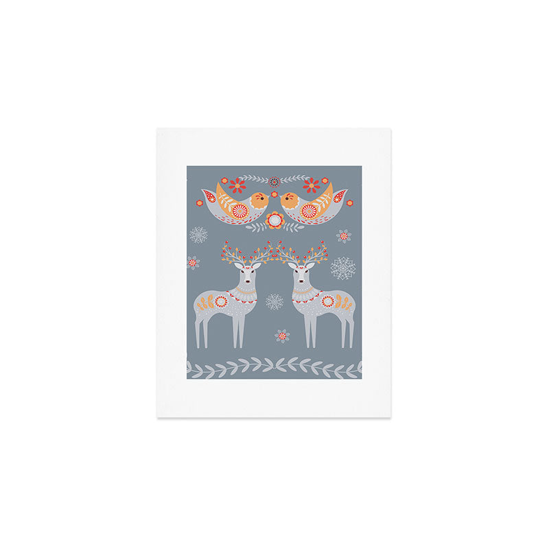 Nordic Winter Art Print Gallery Image 1