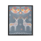 Nordic Winter Framed Canvas Print Gallery Image 8