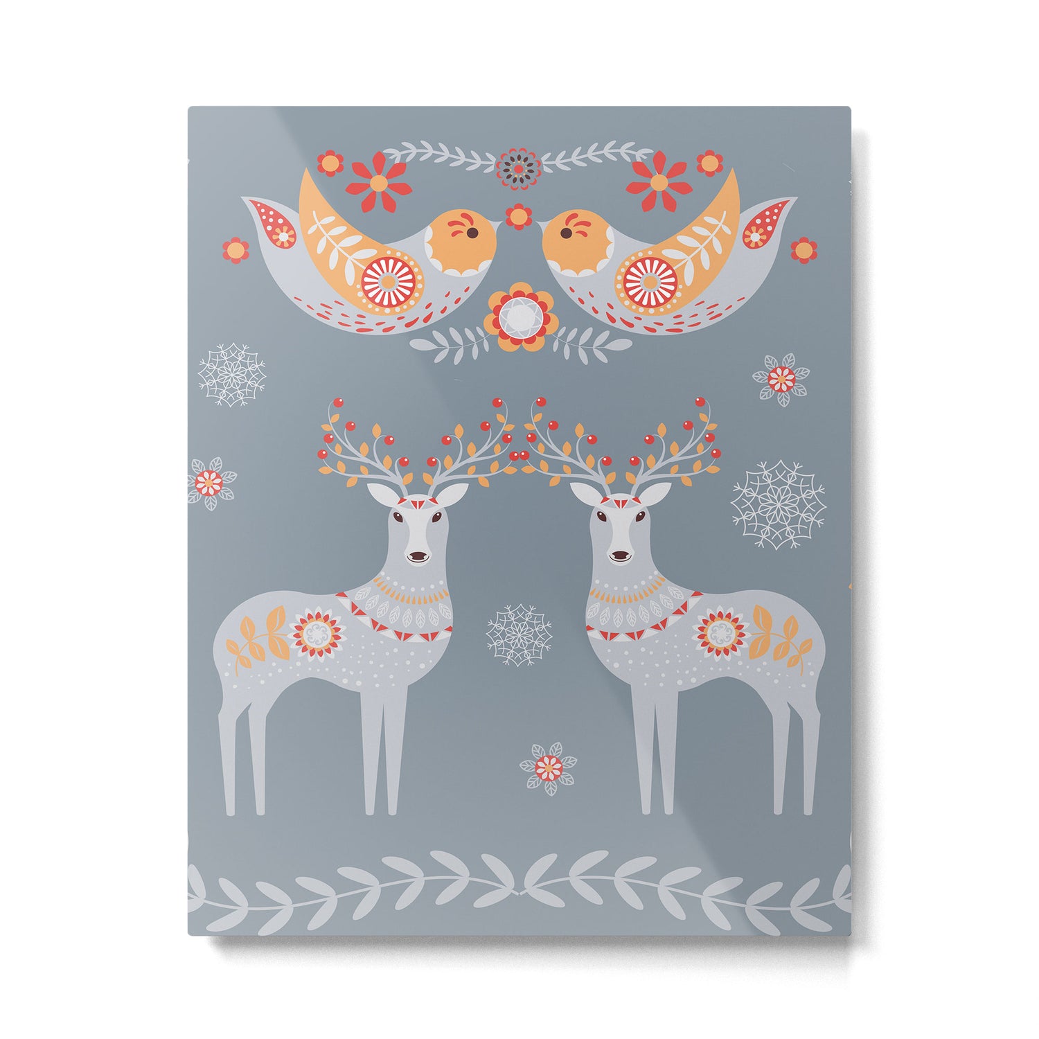 Nordic Winter Metal Print Gallery Image 6