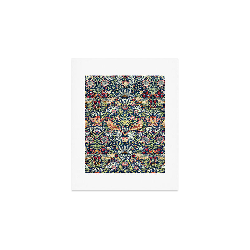 Strawberry Thief by William Morris  Art Print Gallery Image 1