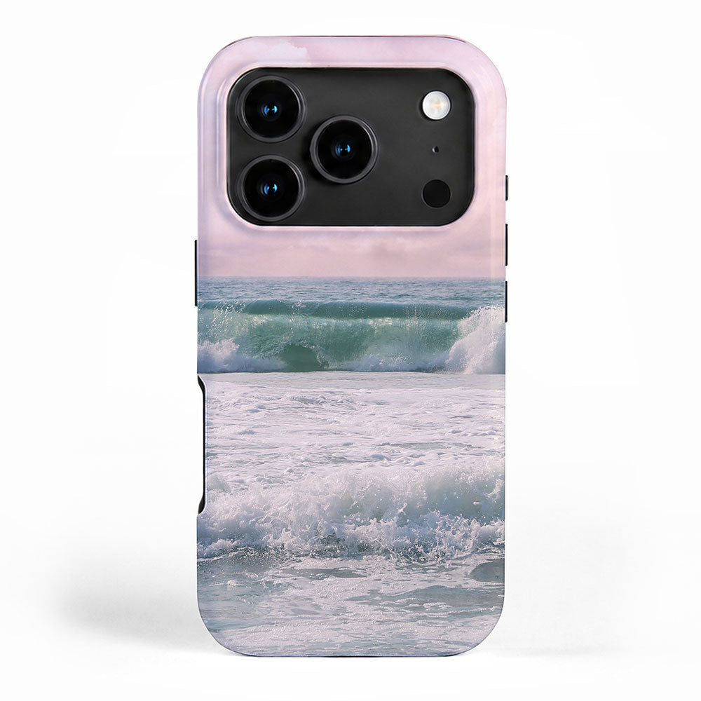 Tropical Beach Wave Roll iPhone Case Gallery Image 1