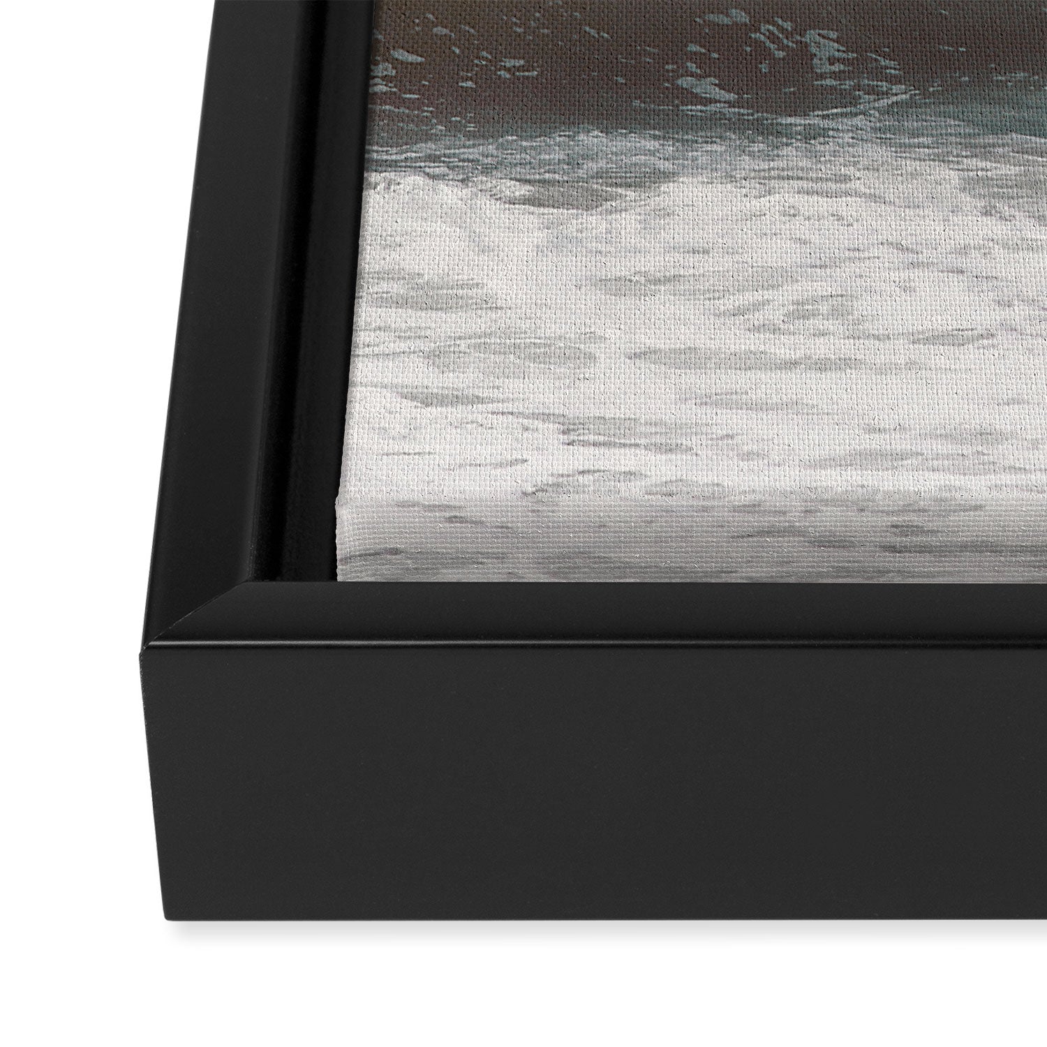 Onda Serene Wave Framed Canvas Print Gallery Image 3