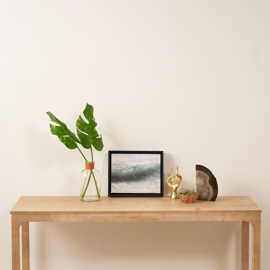 Onda Serene Wave Framed Canvas Print Gallery Image 4