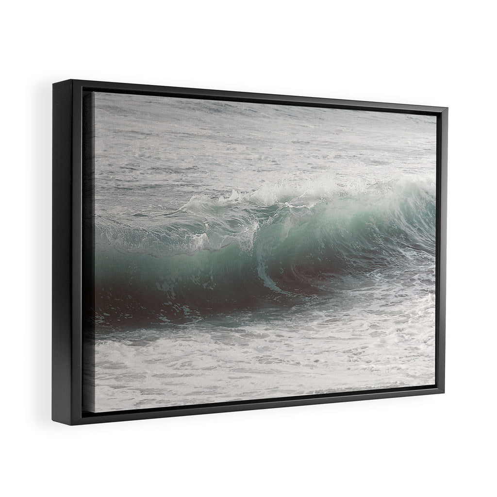 Onda Serene Wave Framed Canvas Print Gallery Image 2