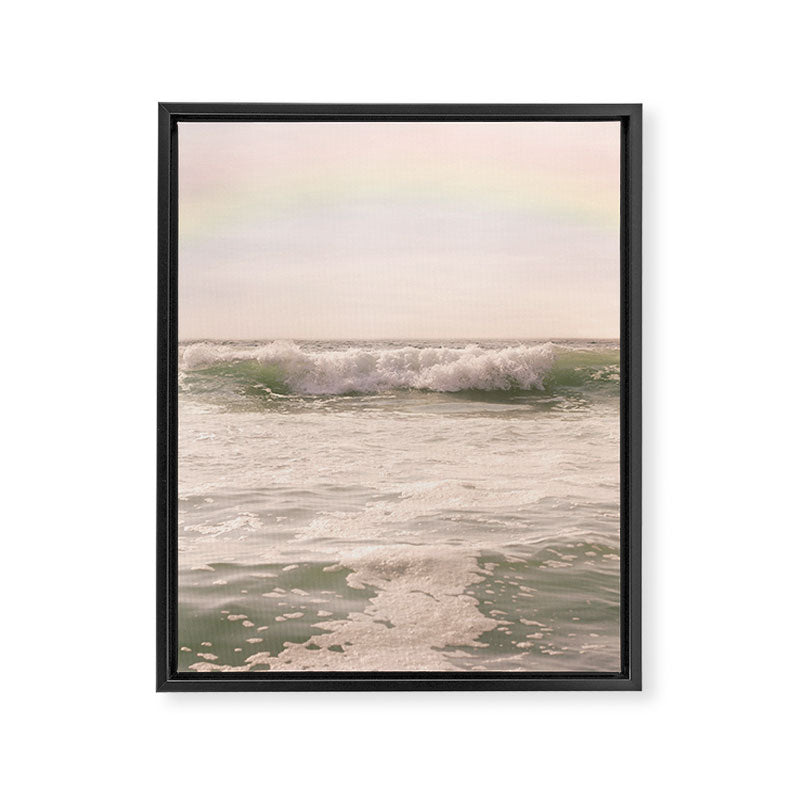 Charmed Rainbow Sea Framed Canvas Print Gallery Image 8