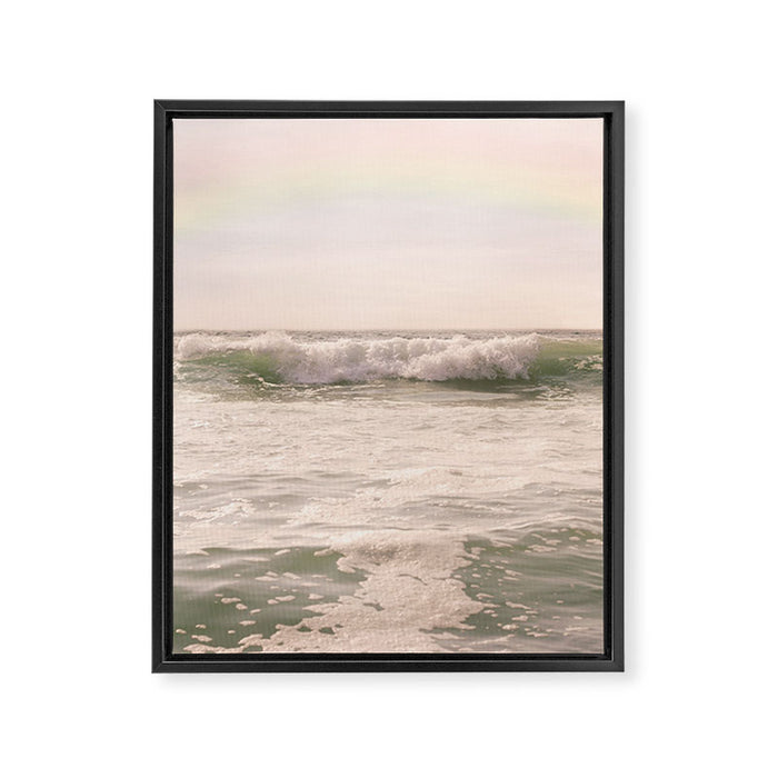 Charmed Rainbow Sea Framed Canvas Print Gallery Image 1