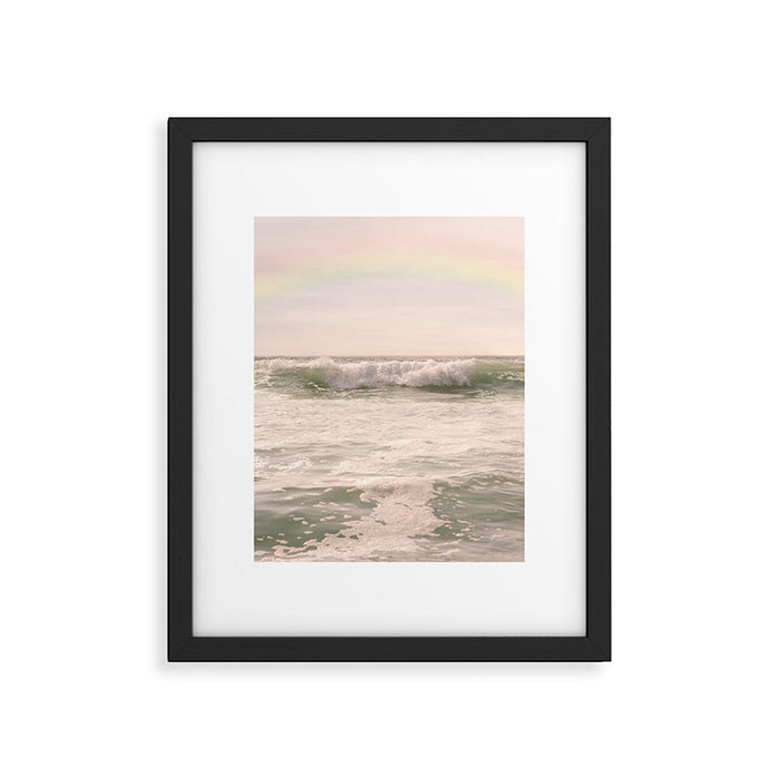 Charmed Rainbow Sea Framed Art Print Gallery Image 1