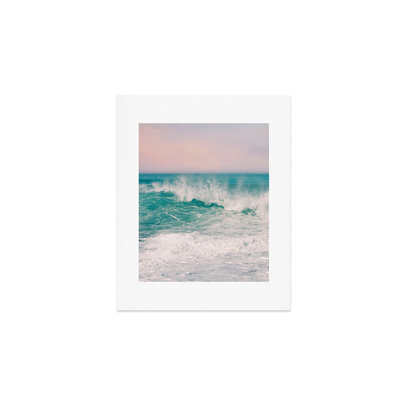 Tropical  Wave Roller Art Print Gallery Image 1