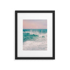 Tropical  Wave Roller Framed Art Print Gallery Image 5