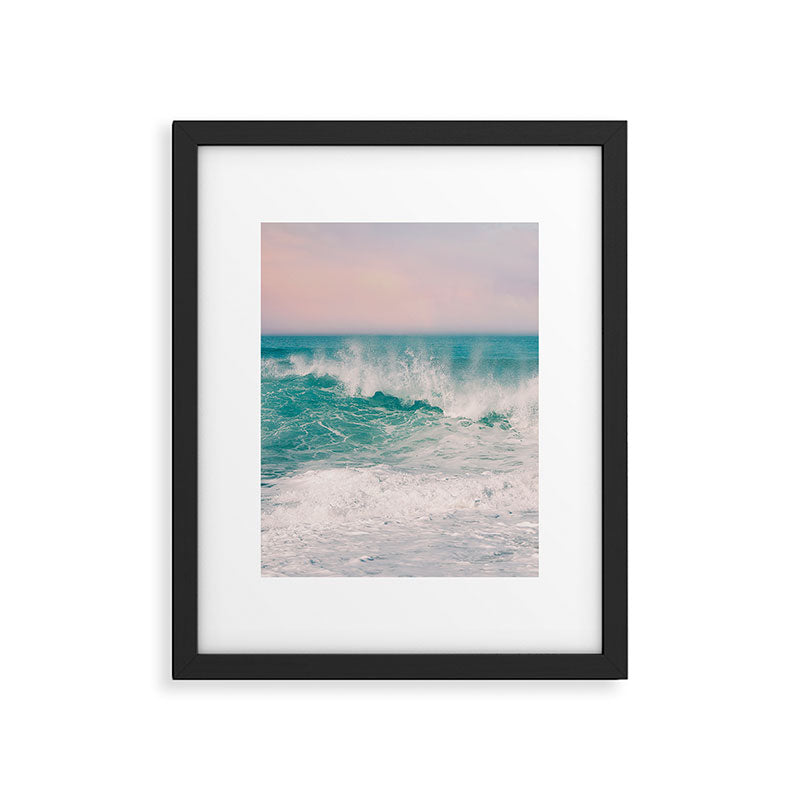Tropical  Wave Roller Framed Art Print Gallery Image 5