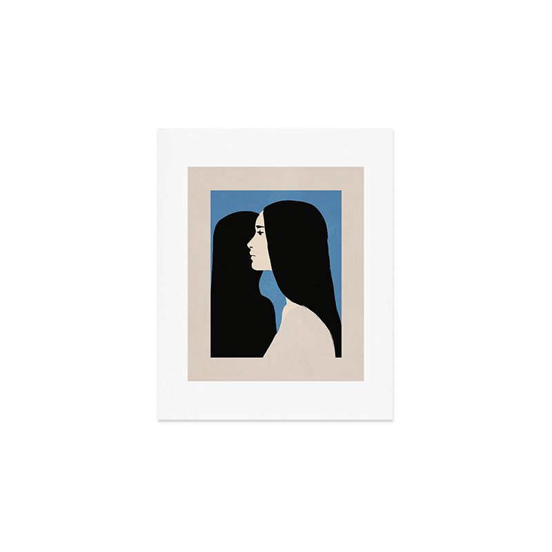 Girl Portrait 2 Art Print Gallery Image 1