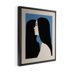 Girl Portrait 2 Framed Canvas Print Gallery Image 2