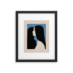 Girl Portrait 2 Framed Art Print Gallery Image 5