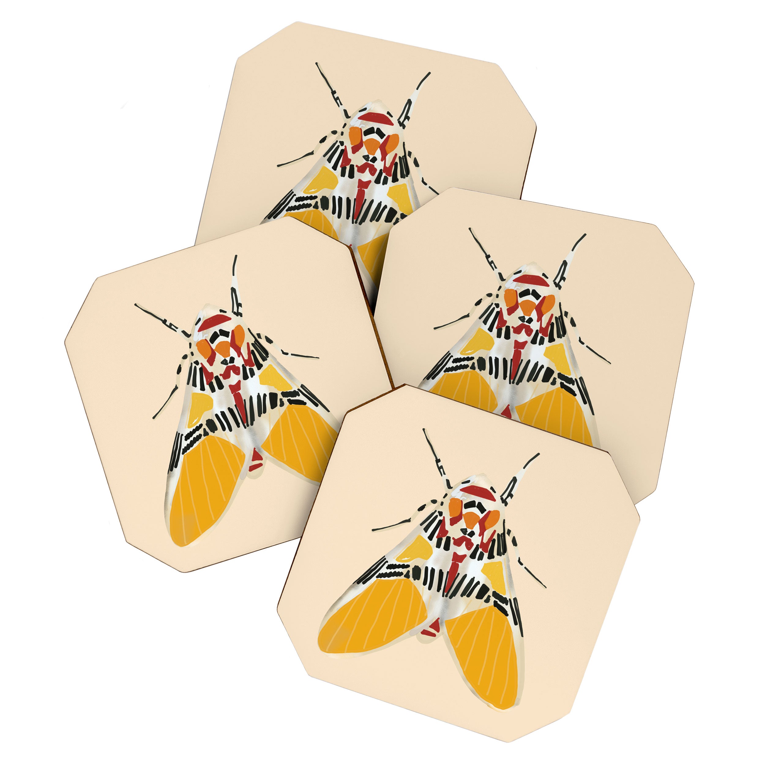 Moth 2 Coaster Gallery Image 1