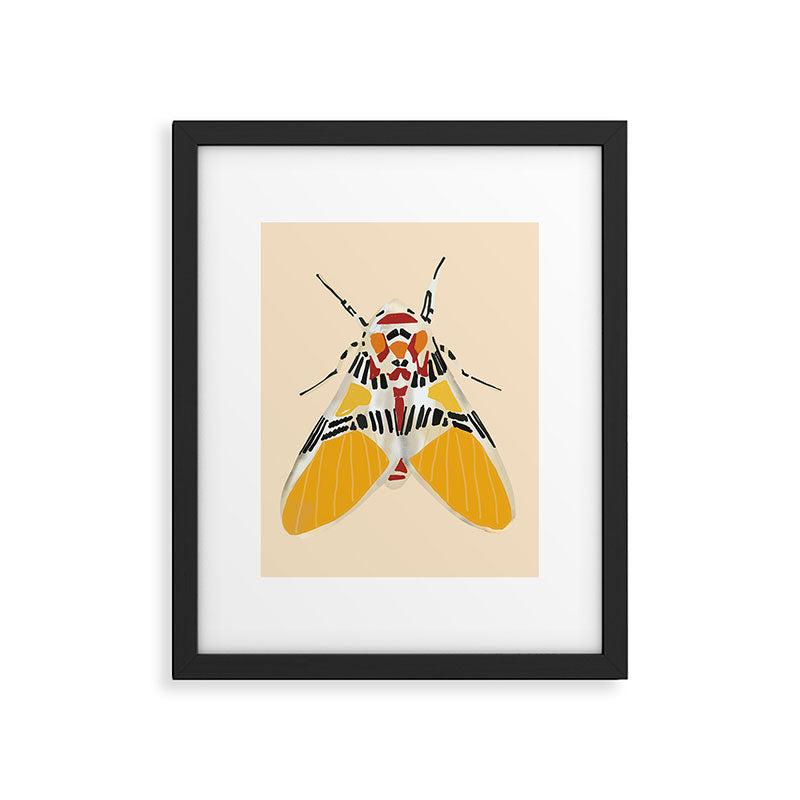 Moth 2 Framed Art Print