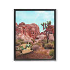 Desert Leisure Framed Canvas Print Gallery Image 6