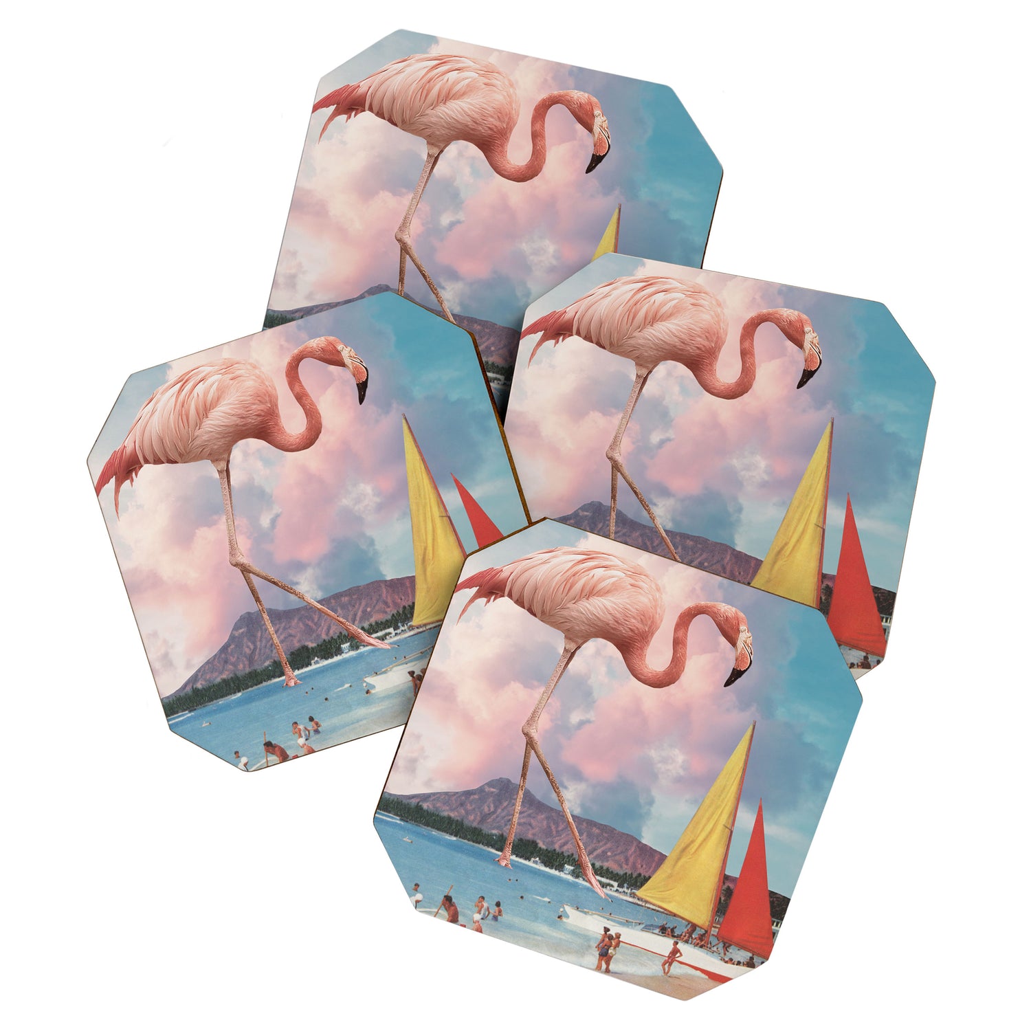 Flamingo Playground Coaster Gallery Image 1
