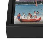 Flamingo Playground Framed Canvas Print Gallery Image 3