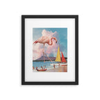 Flamingo Playground Framed Art Print Gallery Image 5