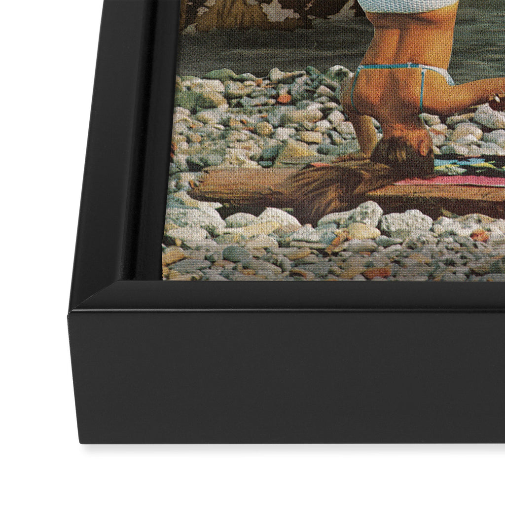 Serenade to Saturn Framed Canvas Print Gallery Image 3