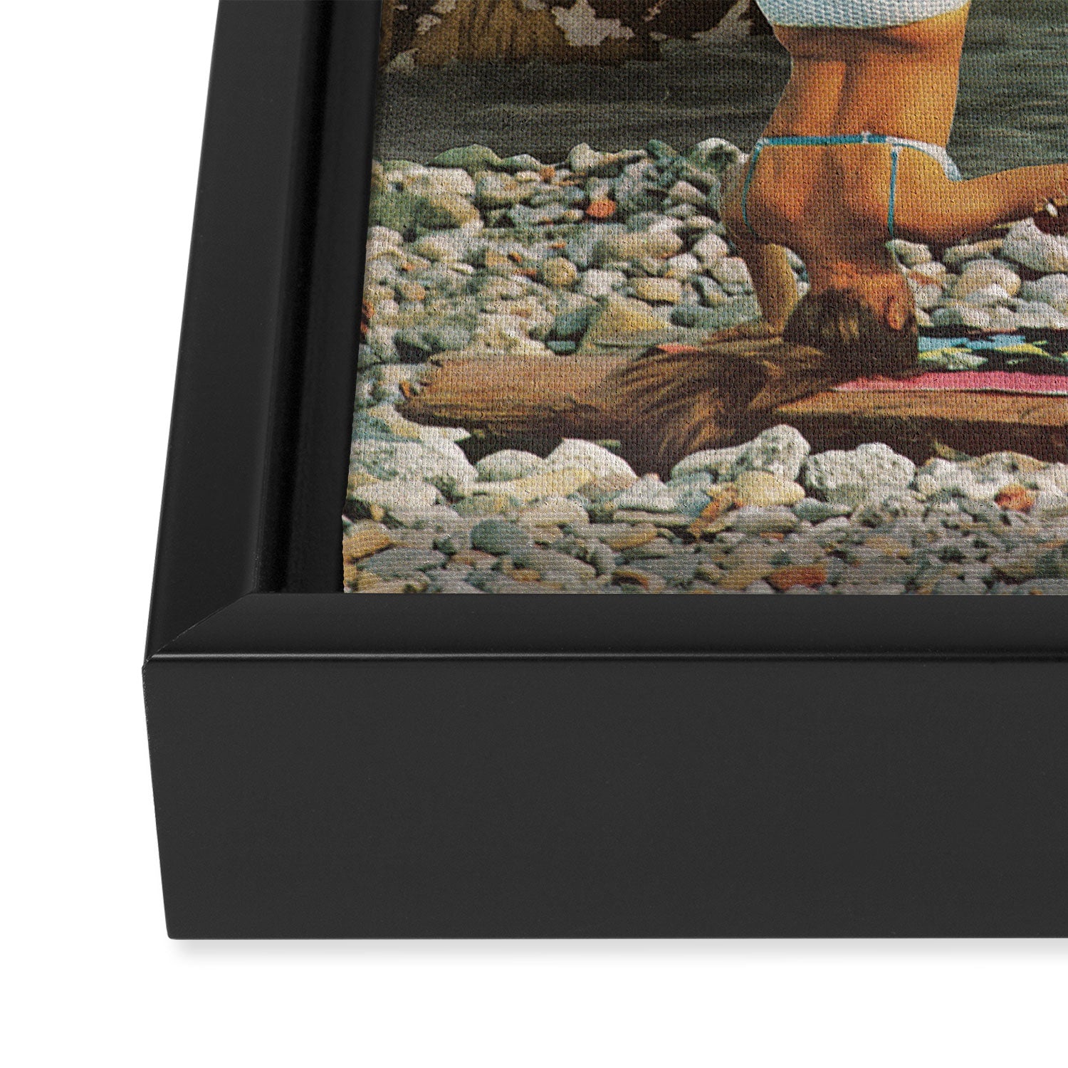 Serenade to Saturn Framed Canvas Print Gallery Image 3