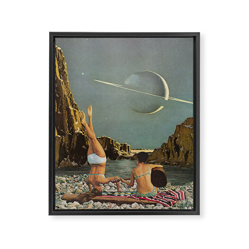 Serenade to Saturn Framed Canvas Print Gallery Image 6