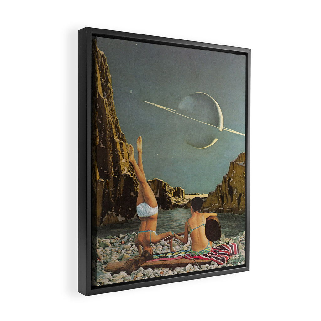 Serenade to Saturn Framed Canvas Print Gallery Image 2