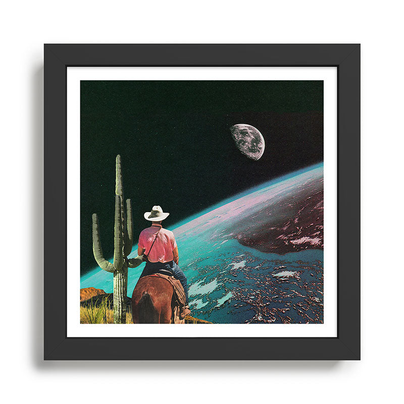 Yeehah Framed Art Print