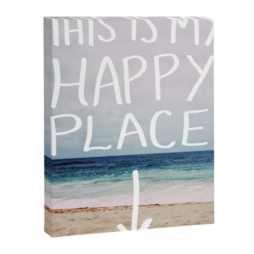 My Happy Place (Beach) Canvas Print Gallery Image 8