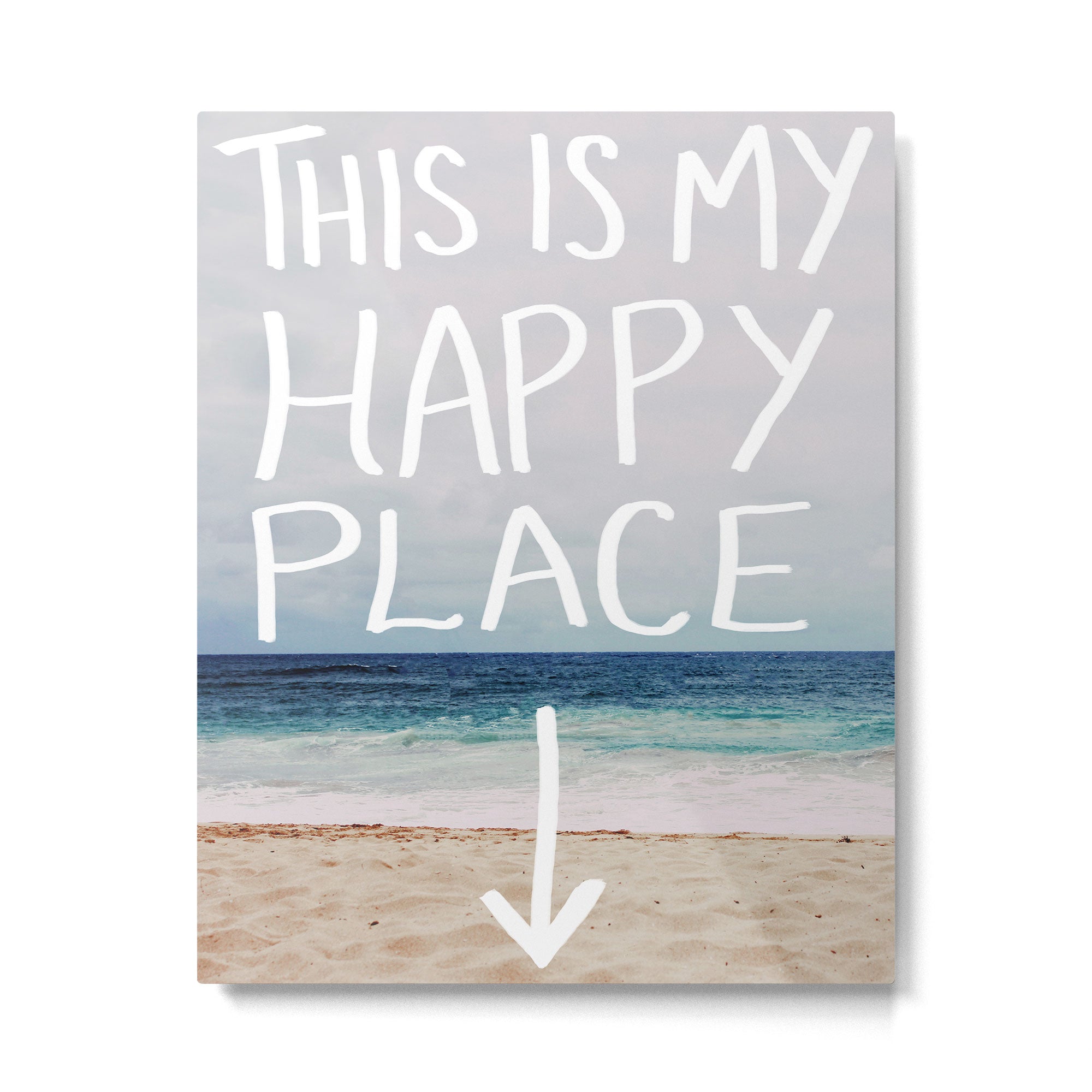 My Happy Place (Beach) Metal Print Gallery Image 6