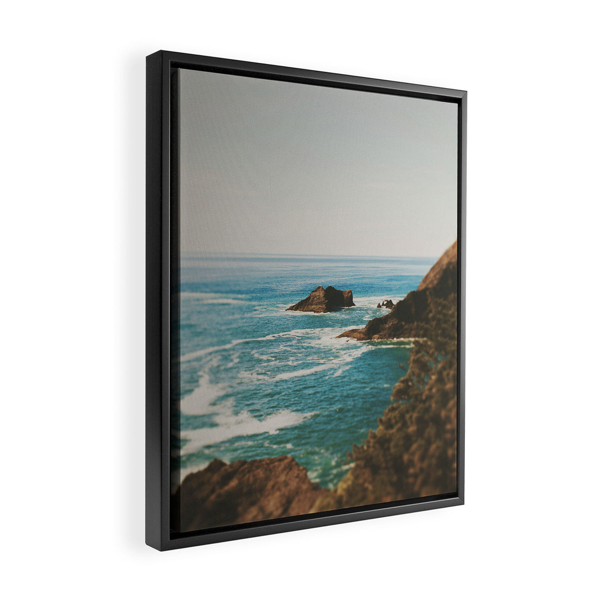 Oregon Coast Framed Canvas Print Gallery Image 2