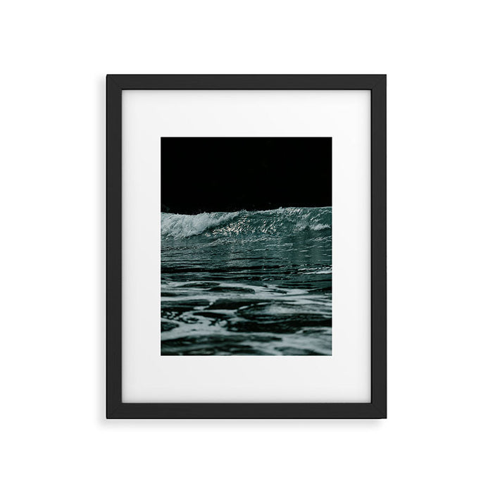 Pura Vida - Costa Rica Wave Framed Art Print Gallery Image 1