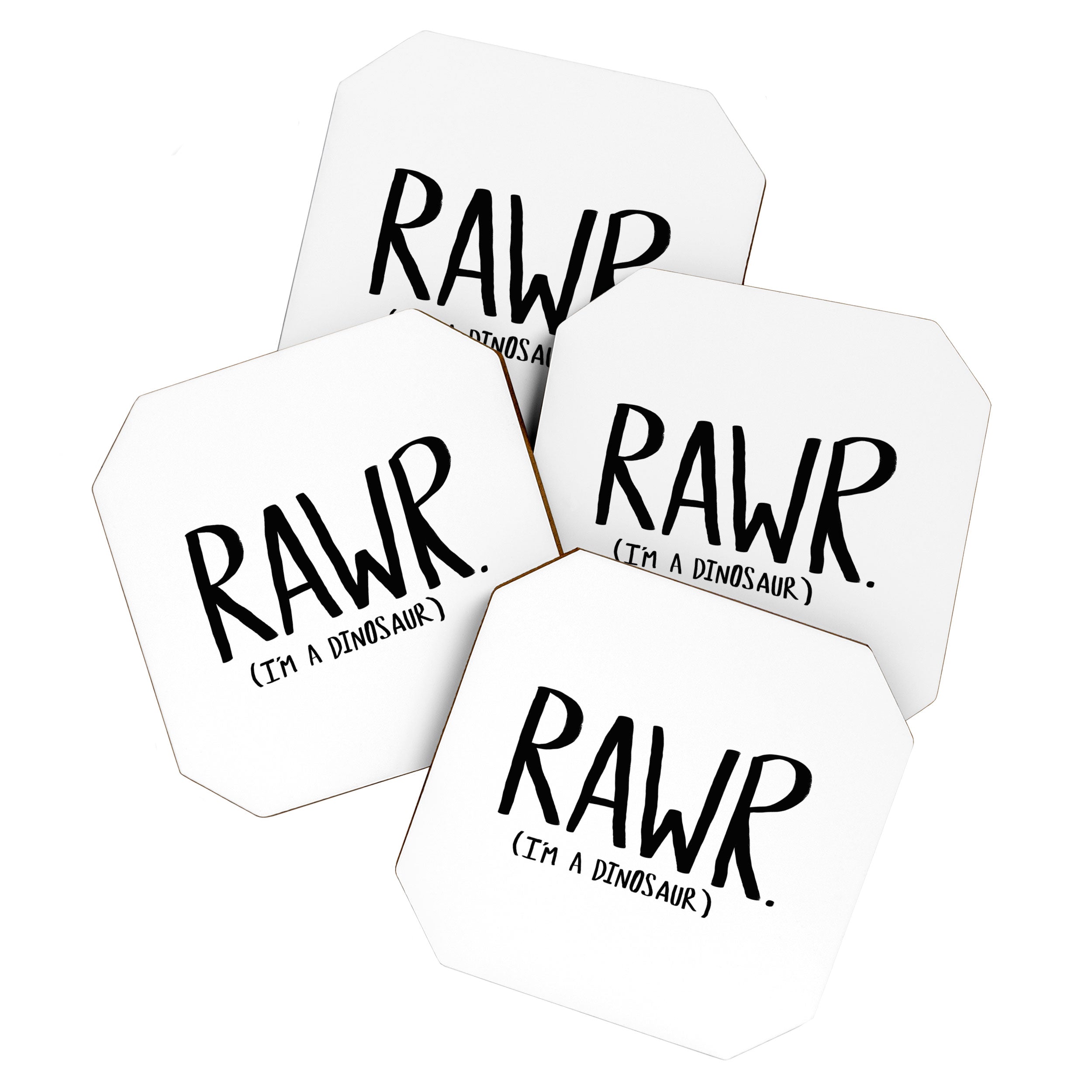 Rawr. I'm a Dinosaur Coaster Gallery Image 1
