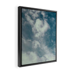 Soft Dreamy Cloudy Sky Framed Canvas Print Gallery Image 2
