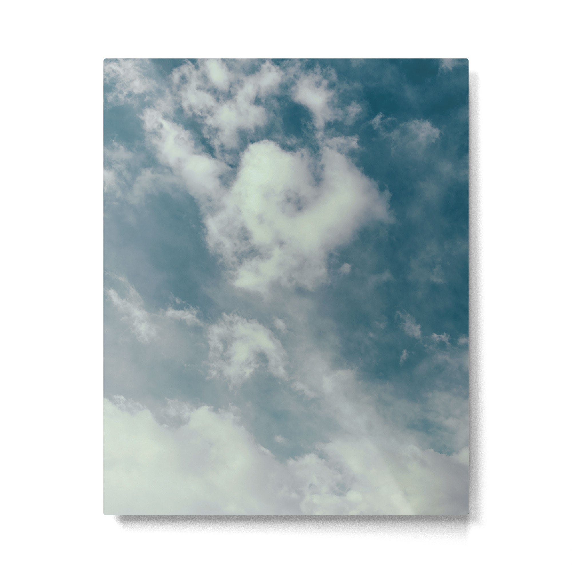 Soft Dreamy Cloudy Sky Metal Print Gallery Image 4
