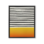 Sunset x Stripes Framed Canvas Print Gallery Image 8