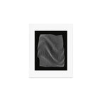 Minimal curves black Art Print Gallery Image 1