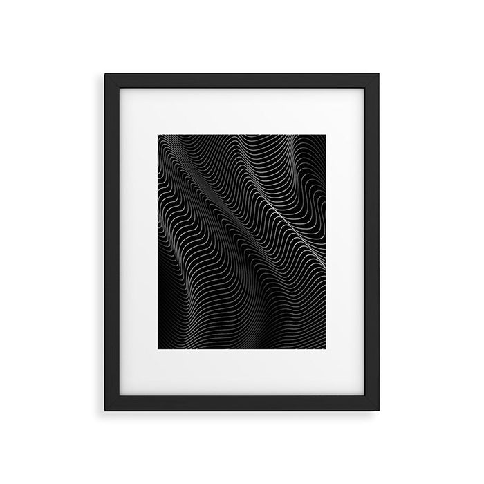 Minimal curves II Framed Art Print Gallery Image 1