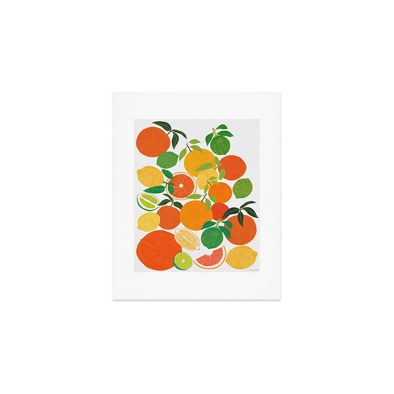 Citrus Harvest Art Print Gallery Image 1