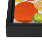 Citrus Harvest Framed Canvas Print Gallery Image 3