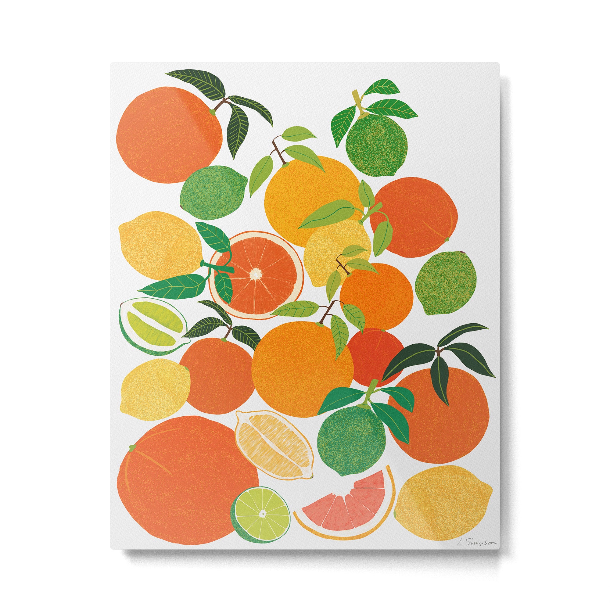Citrus Harvest Metal Print Gallery Image 4
