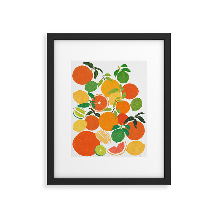 Citrus Harvest Framed Art Print Gallery Image 1