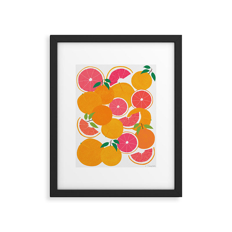Grapefruit Harvest Framed Art Print Gallery Image 1