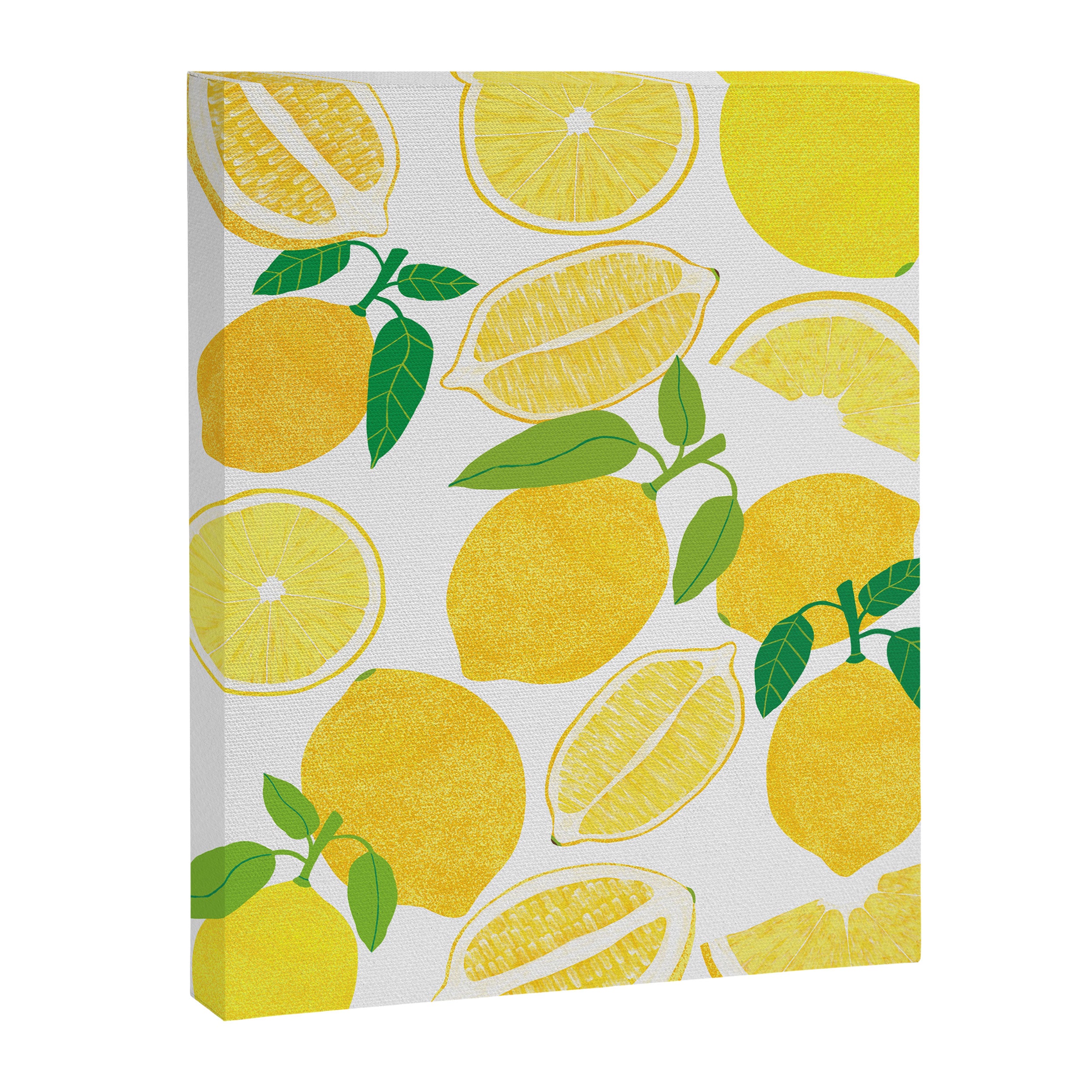 Lemon Harvest Canvas Print Gallery Image 3