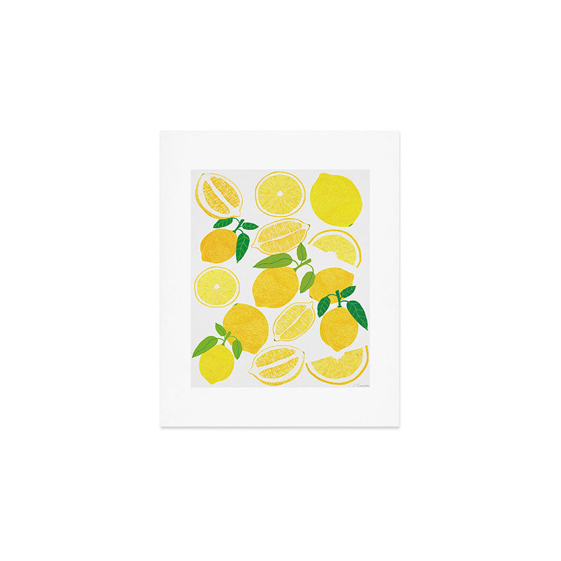 Lemon Harvest Art Print Gallery Image 1