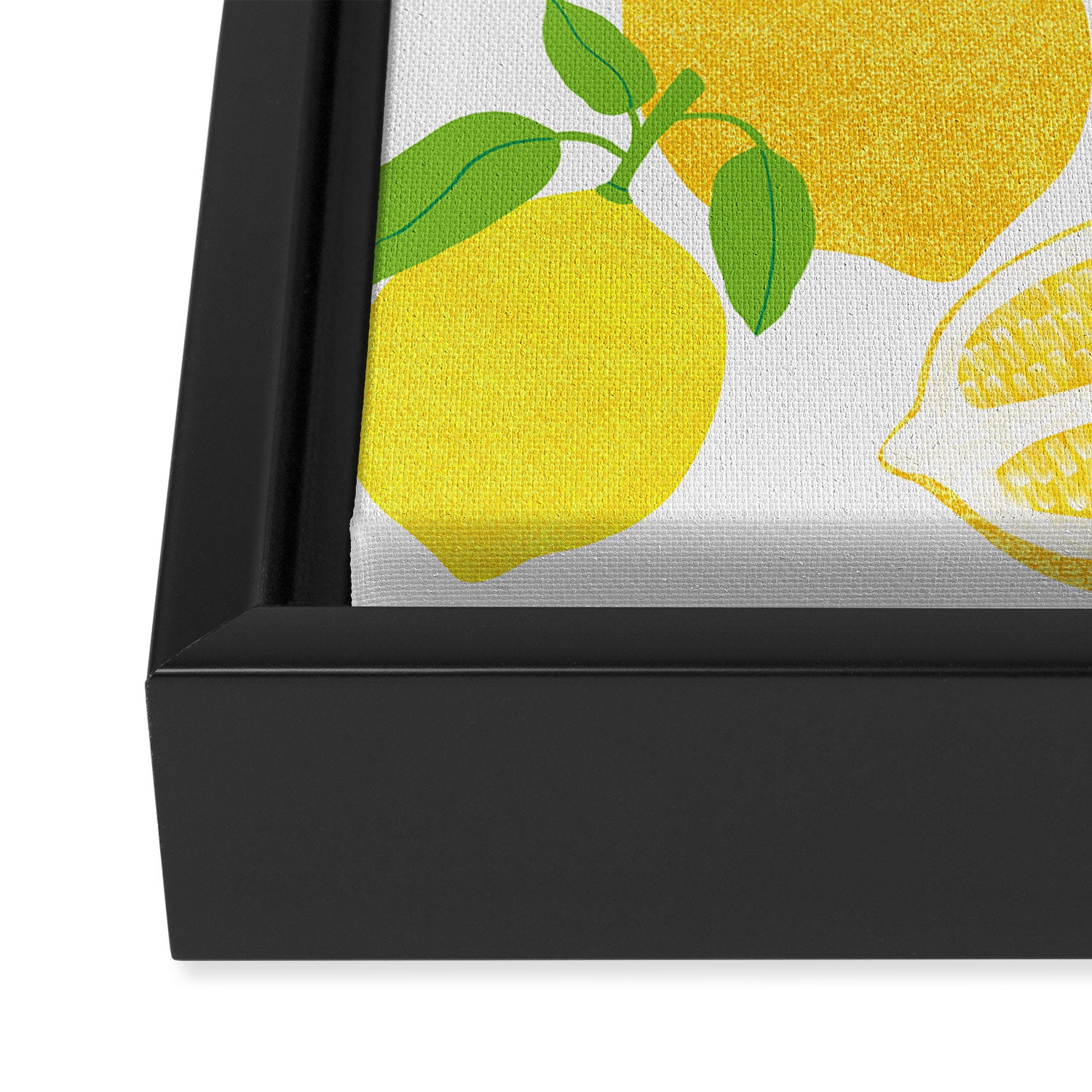 Lemon Harvest Framed Canvas Print Gallery Image 3