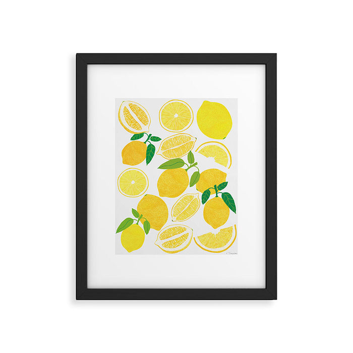 Lemon Harvest Framed Art Print Gallery Image 1