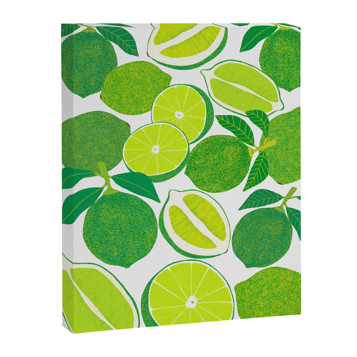 Lime Harvest Canvas Print Gallery Image 1
