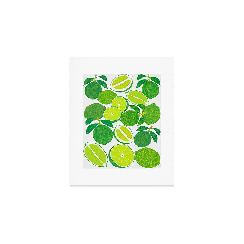 Lime Harvest Art Print Gallery Image 1